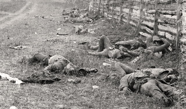The bloodiest battle of the civil war, Antietam was only a little under 12 miles south of the Mansion House