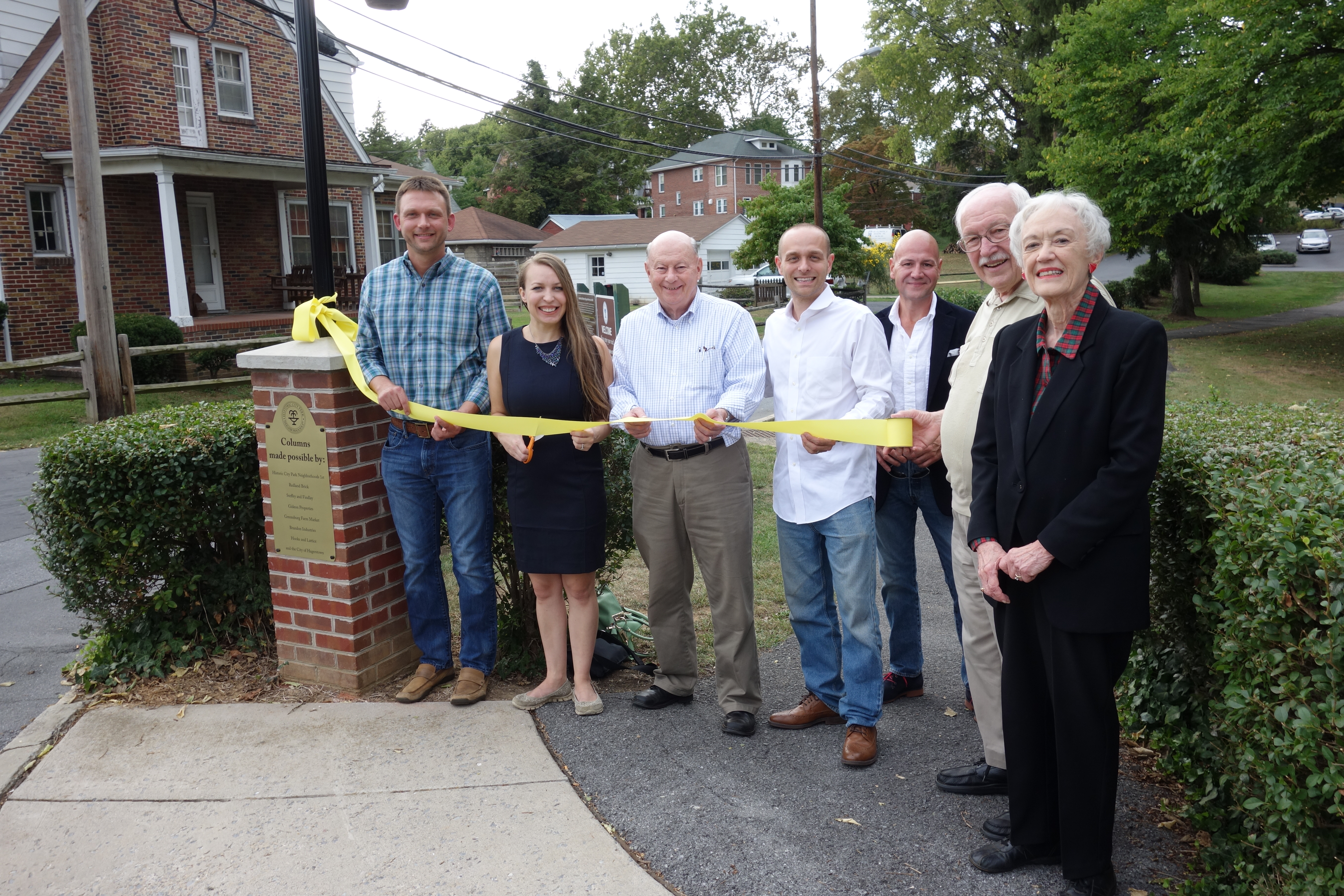 Column Project Ribbon Cutting