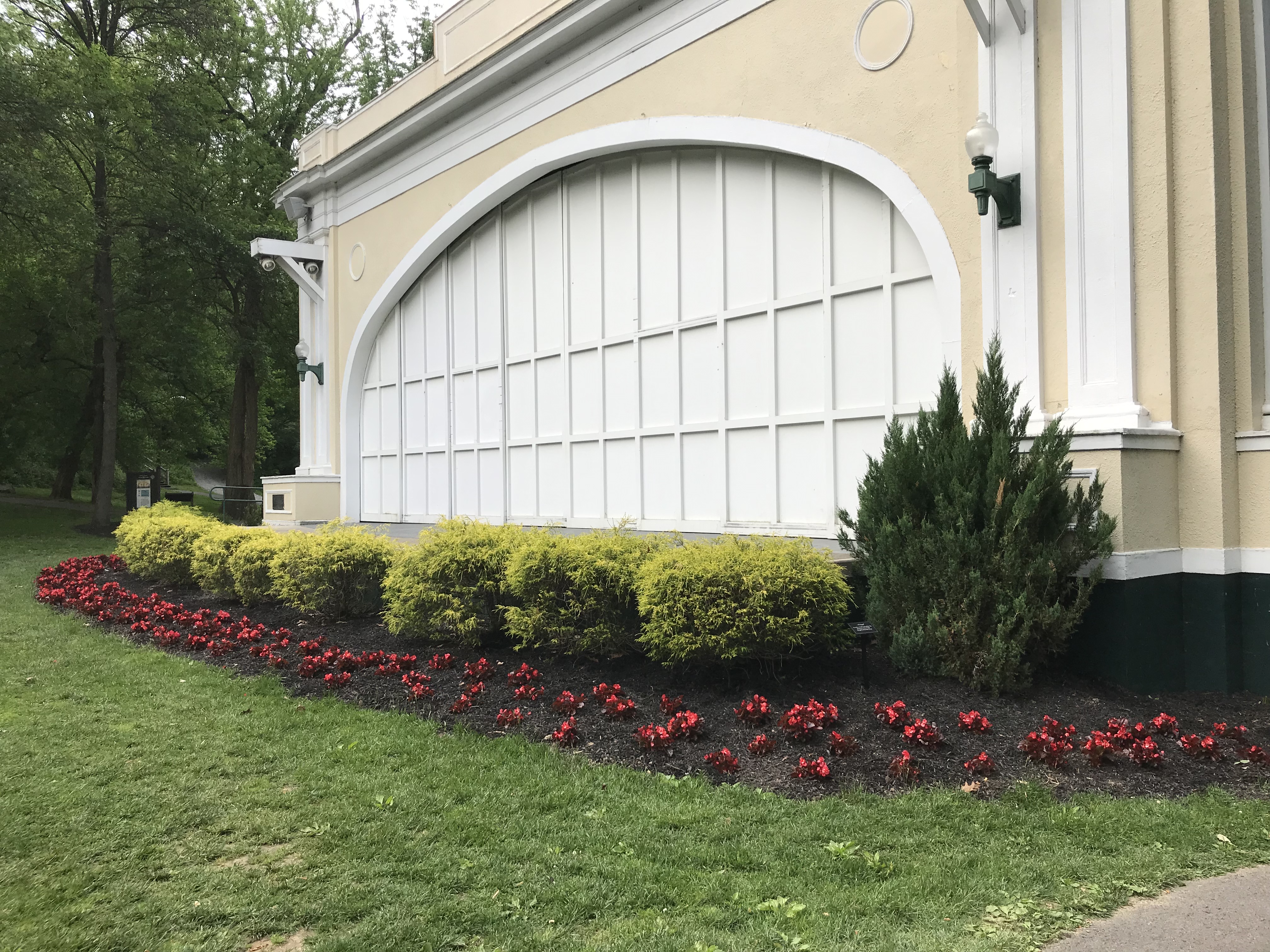 Bandshell Flower Planting